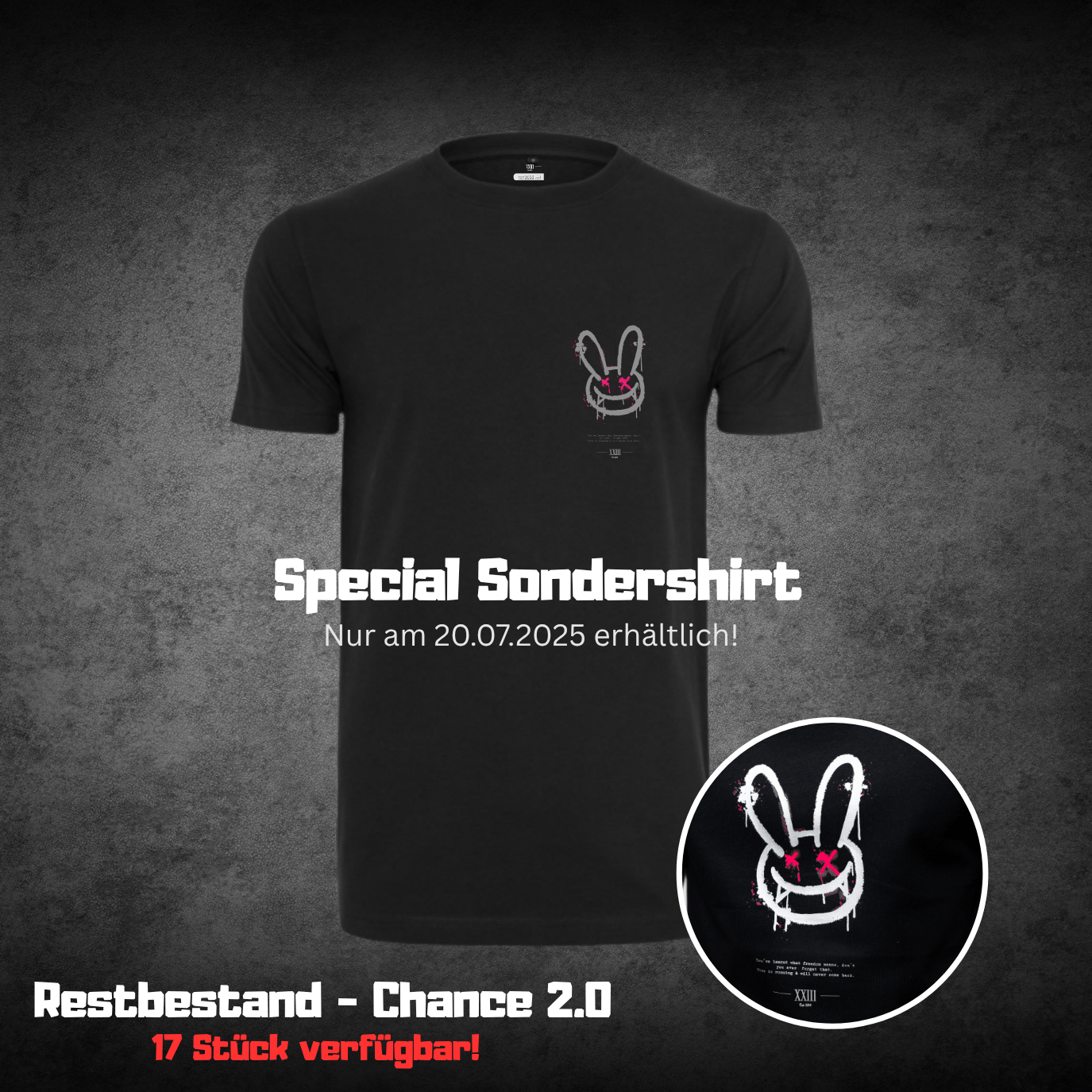 20.07.2025 – Sondershirt „Owen“ – Chance 2.0 - new - bav