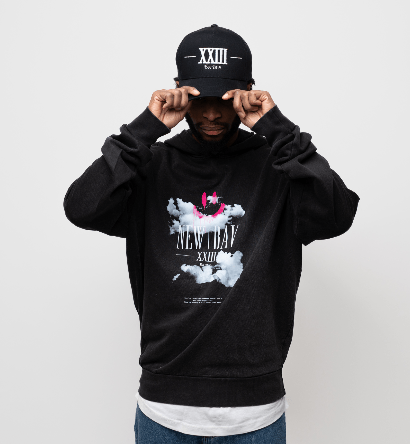 NB Genzou Washed Oversize Hoodie Asphalt - new - bav