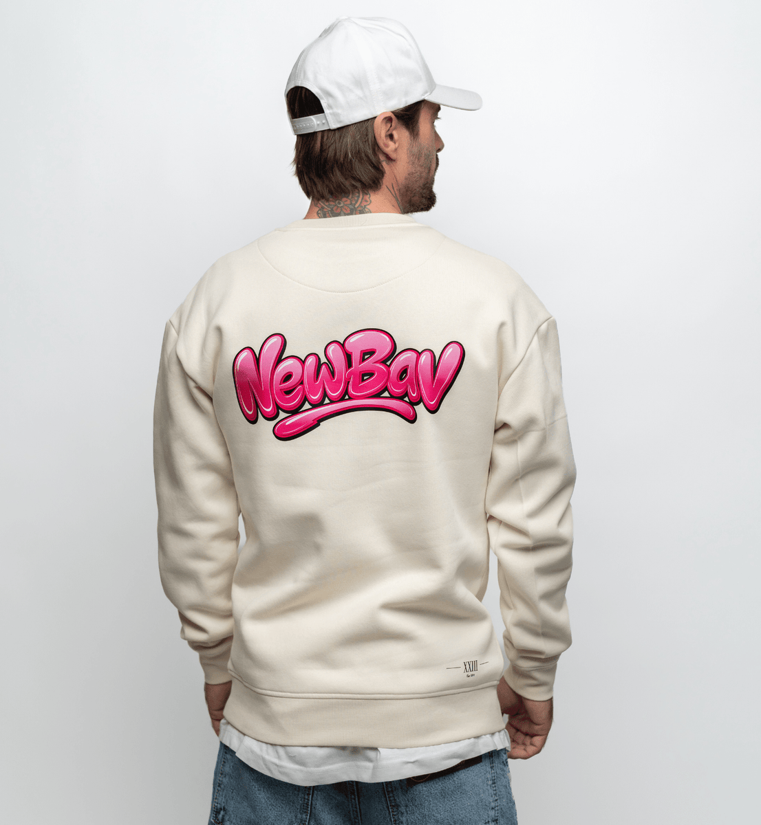 Model Error Graph NB Henry Sweatshirt Hoodie Fluo Pink Puffy *NEU – new-bav