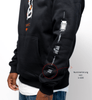NB Owen 1 - 100 Limited Hoodie Black - Fluo Orange - new - bav
