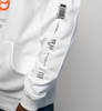 NB Owen 1 - 100 Limited Hoodie White - Fluo Orange - new - bav