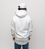 NB Owen 1 - 100 Limited Hoodie White - Fluo Orange - new - bav
