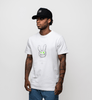 NB Owen 2.0 Light Oversize Shirt Weiß Silber/Flurogreen - new - bav
