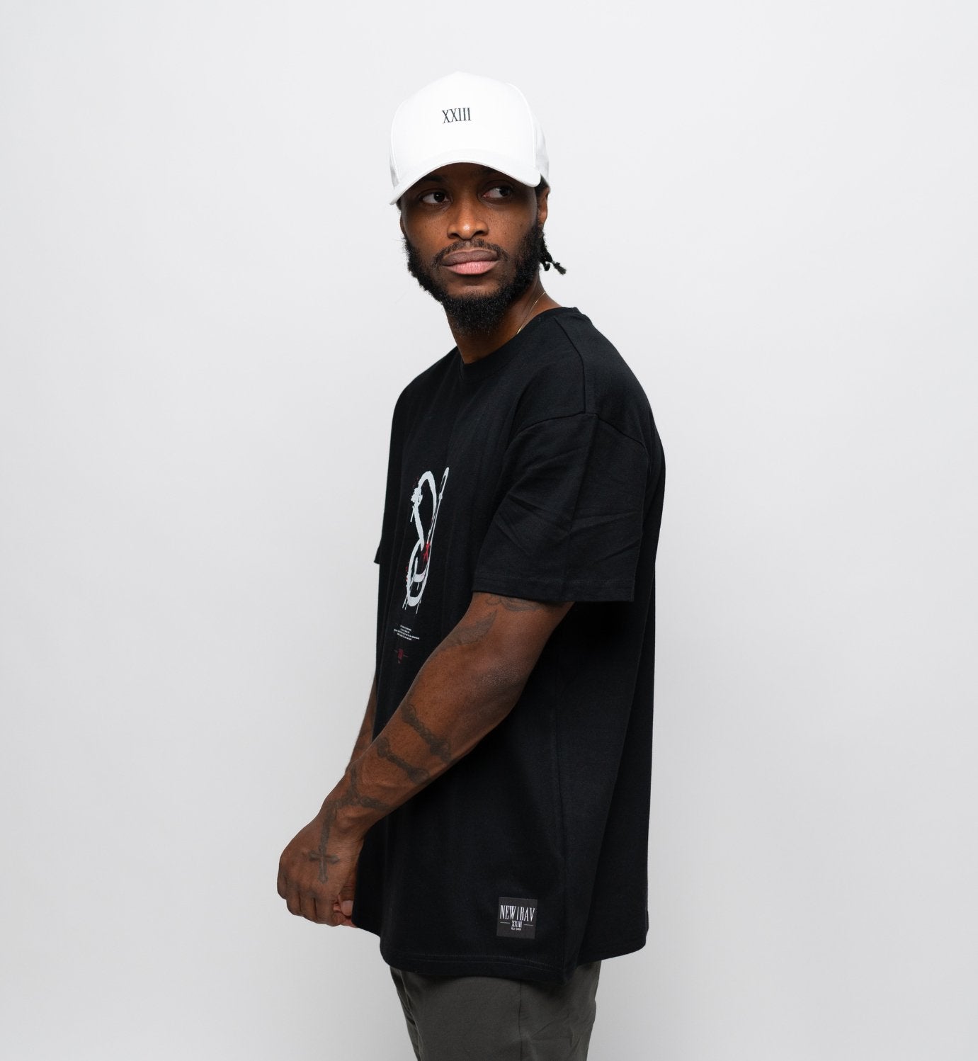 NB Owen 2.0 Oversize Shirt Blackk/Fluropink 240gsm - new - bav