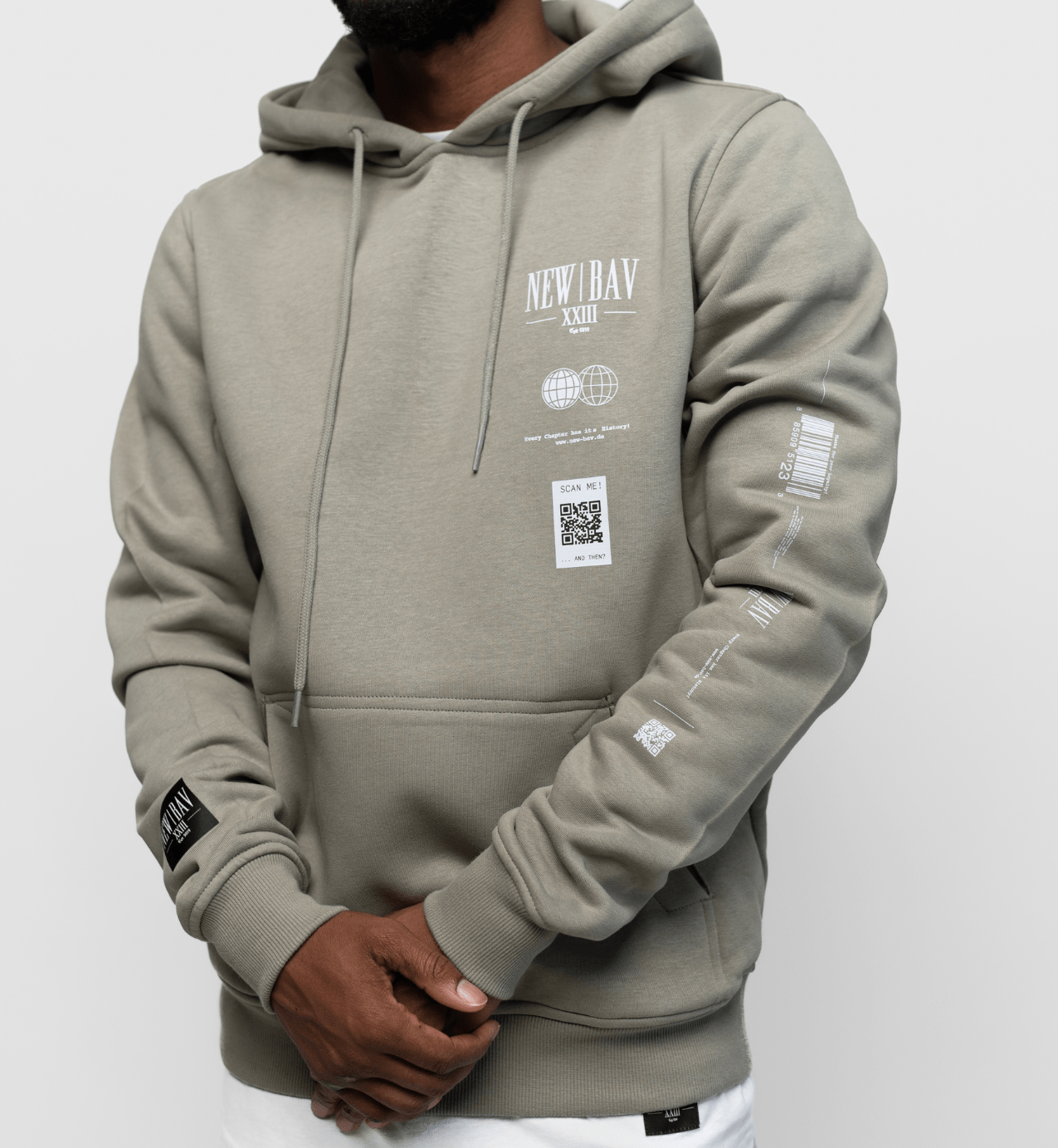 NB Piqué 2.0 Hoodie Pale Olive - new - bav