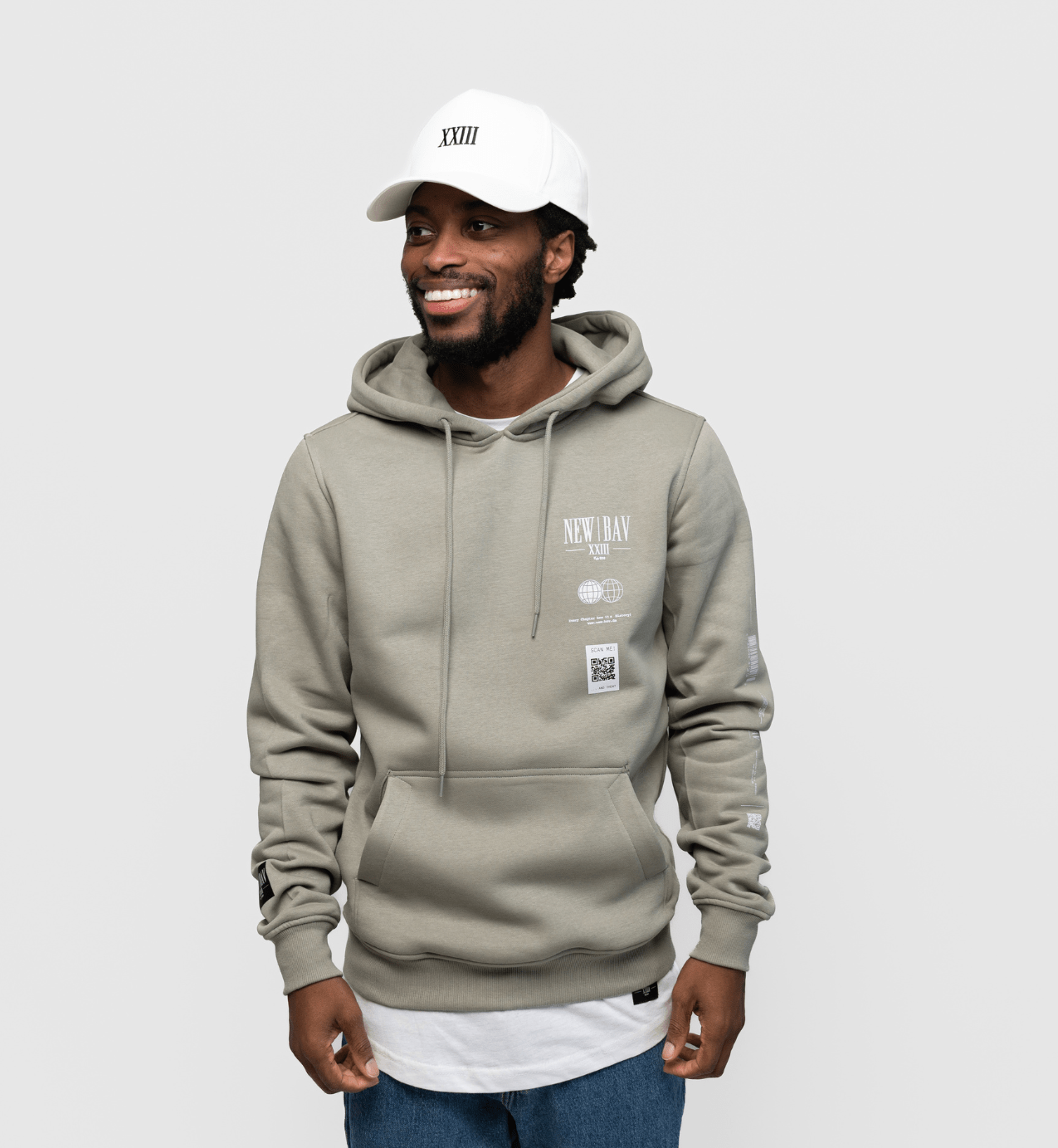 NB Piqué 2.0 Hoodie Pale Olive - new - bav