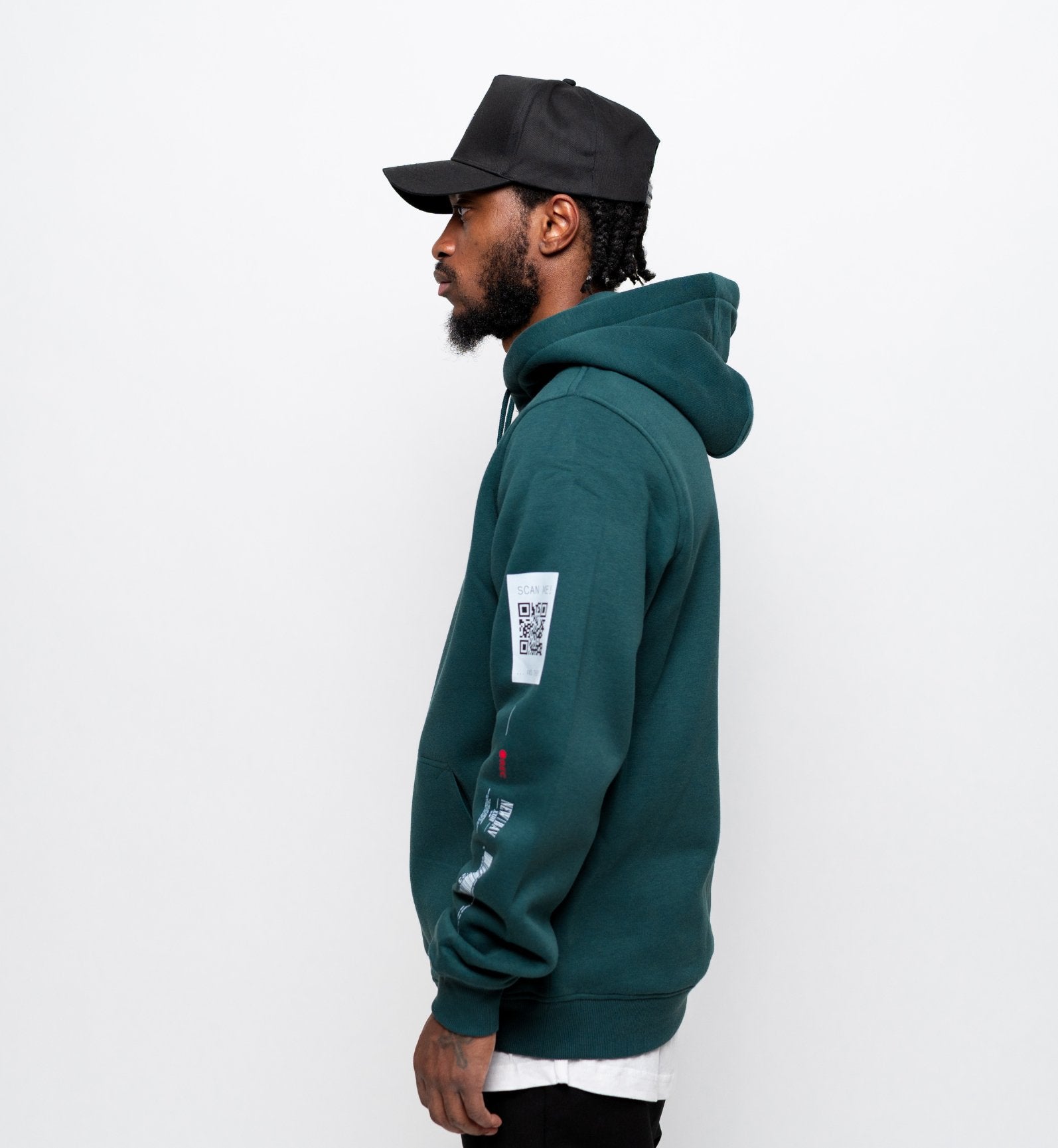 NB Pique Hoodie Bottlegreen - new - bav