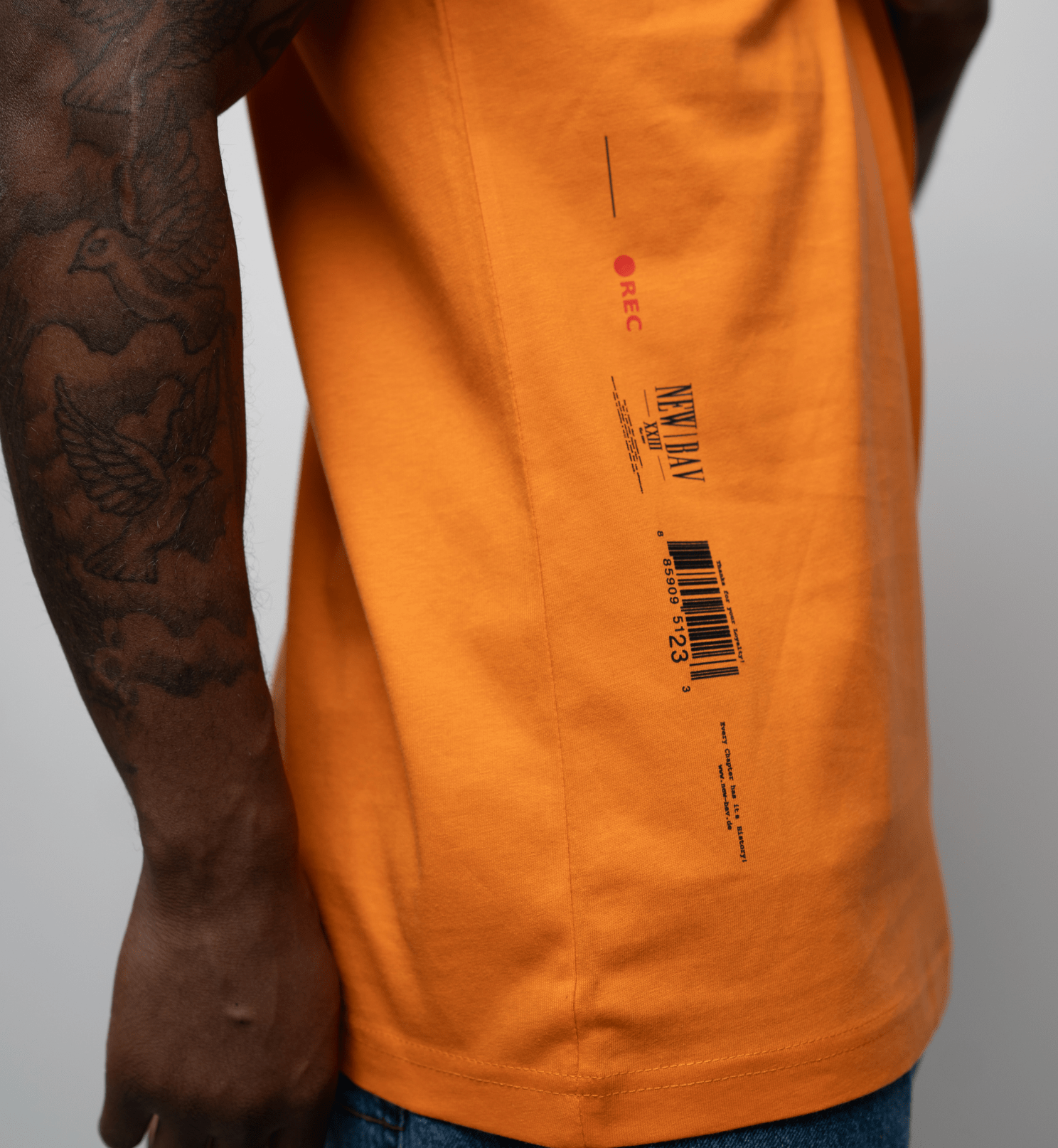 NB Pique Light Oversize Shirt Orange - new - bav