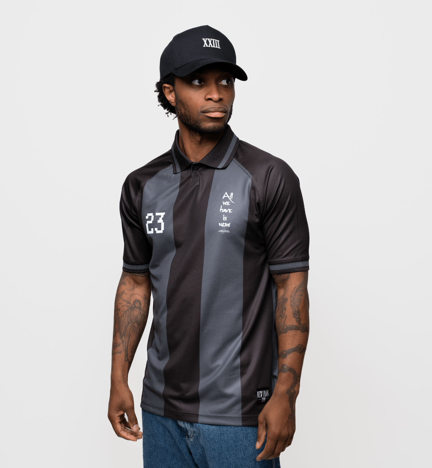 NB Santos Active Polo Darkgrey - Personalisierung - new - bav