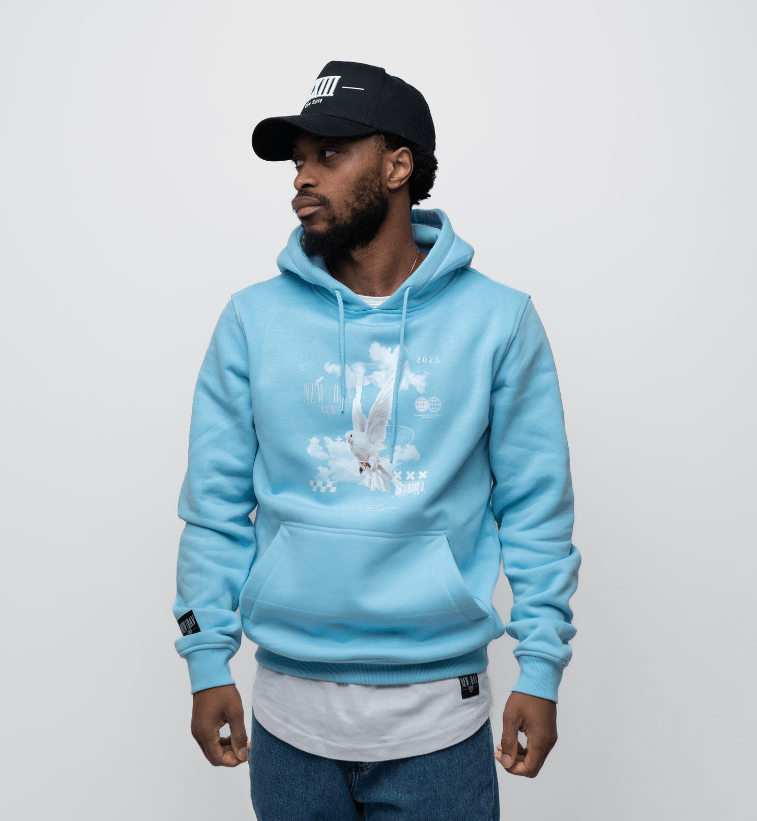 NB Taffarel Hoodie Baltic Blue - new - bav