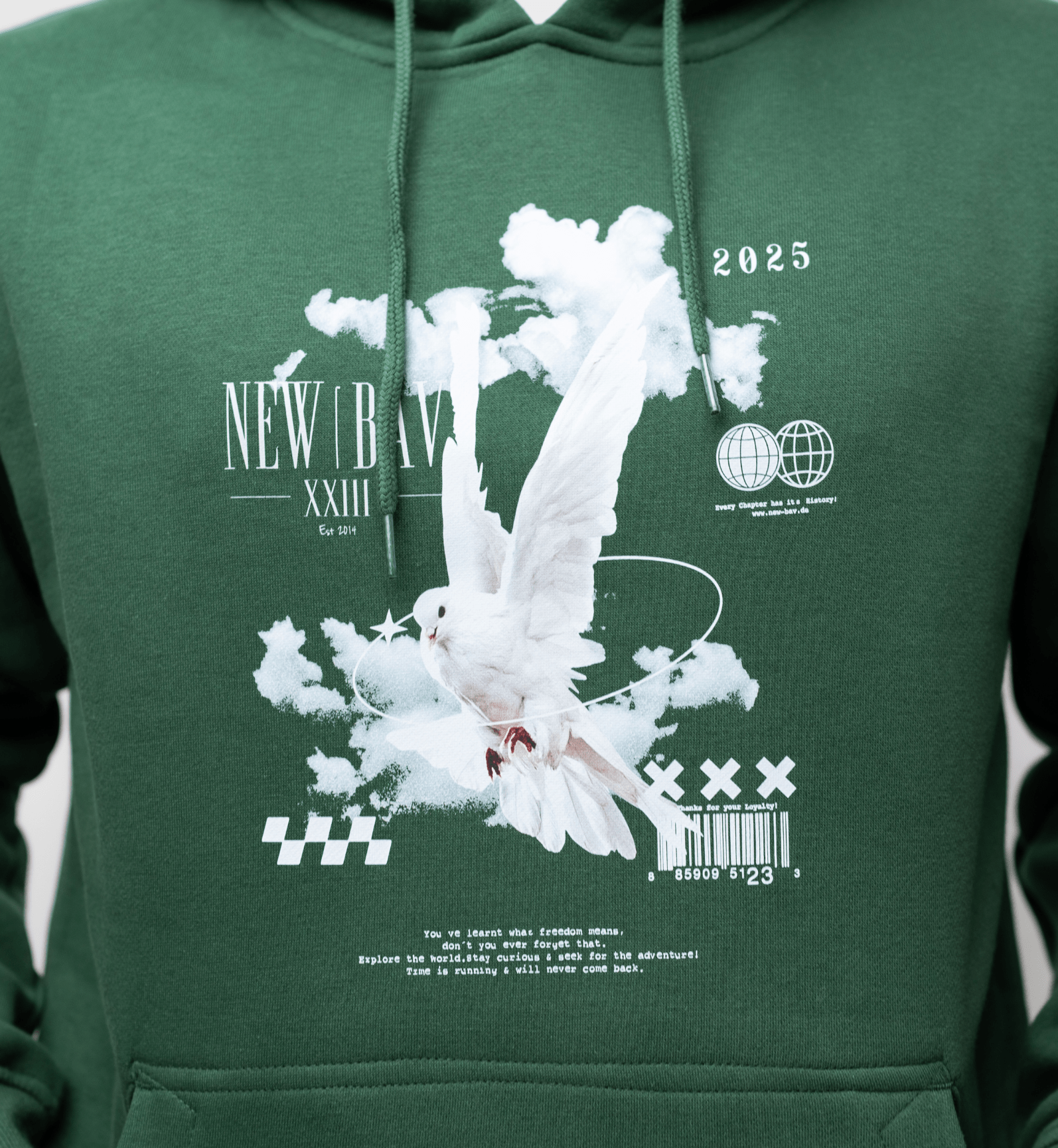 NB Taffarel Hoodie Flaschengrün - new - bav