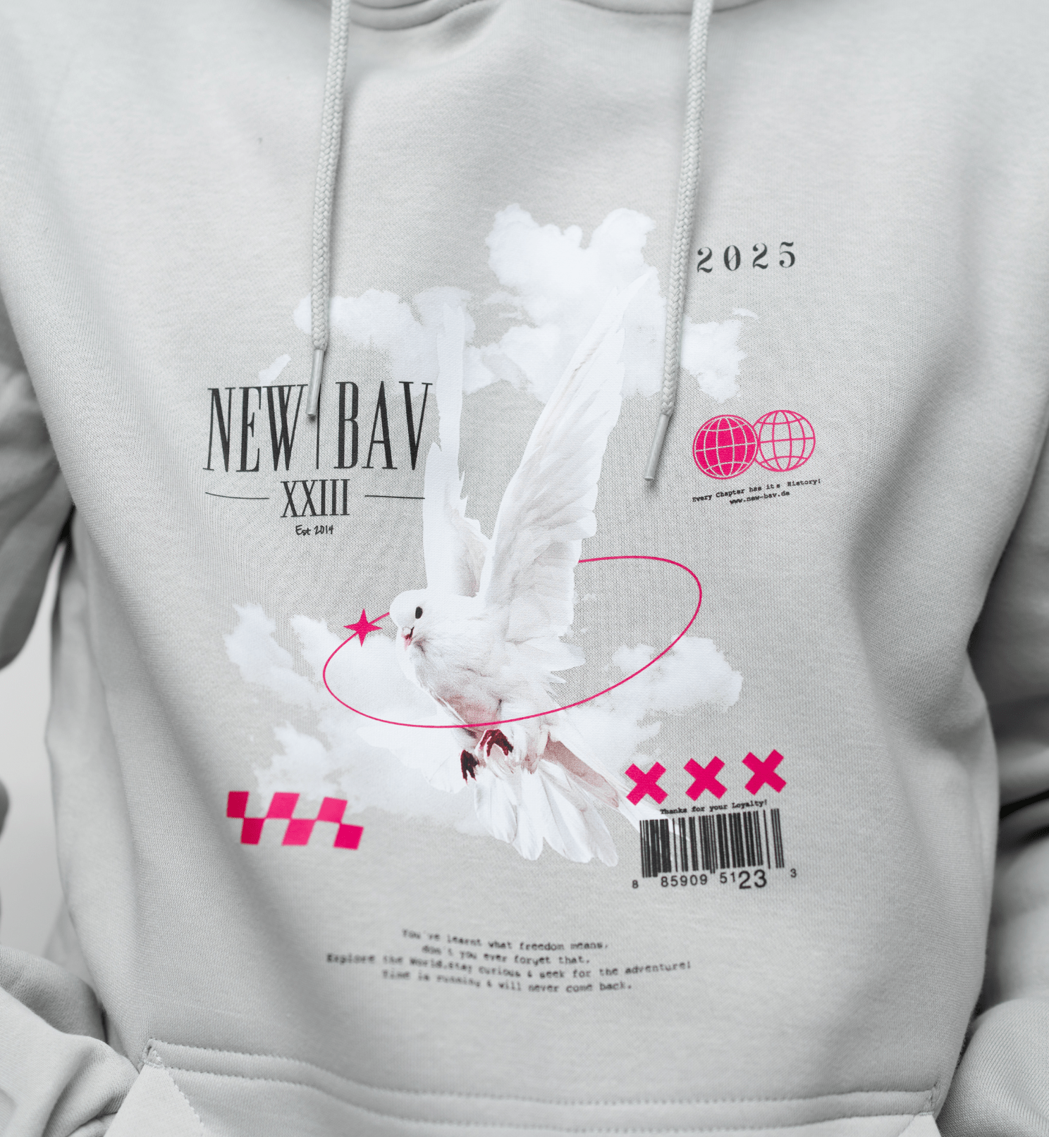 NB Taffarel Hoodie Lightasphalt - new - bav