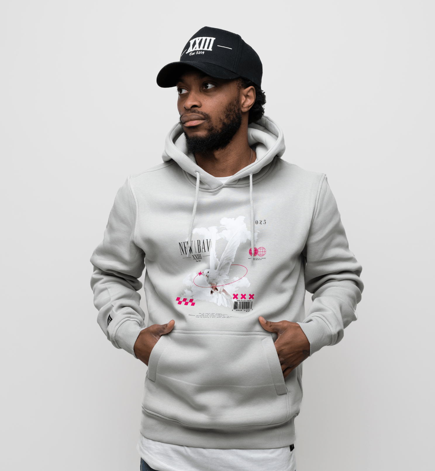NB Taffarel Hoodie Lightasphalt - new - bav