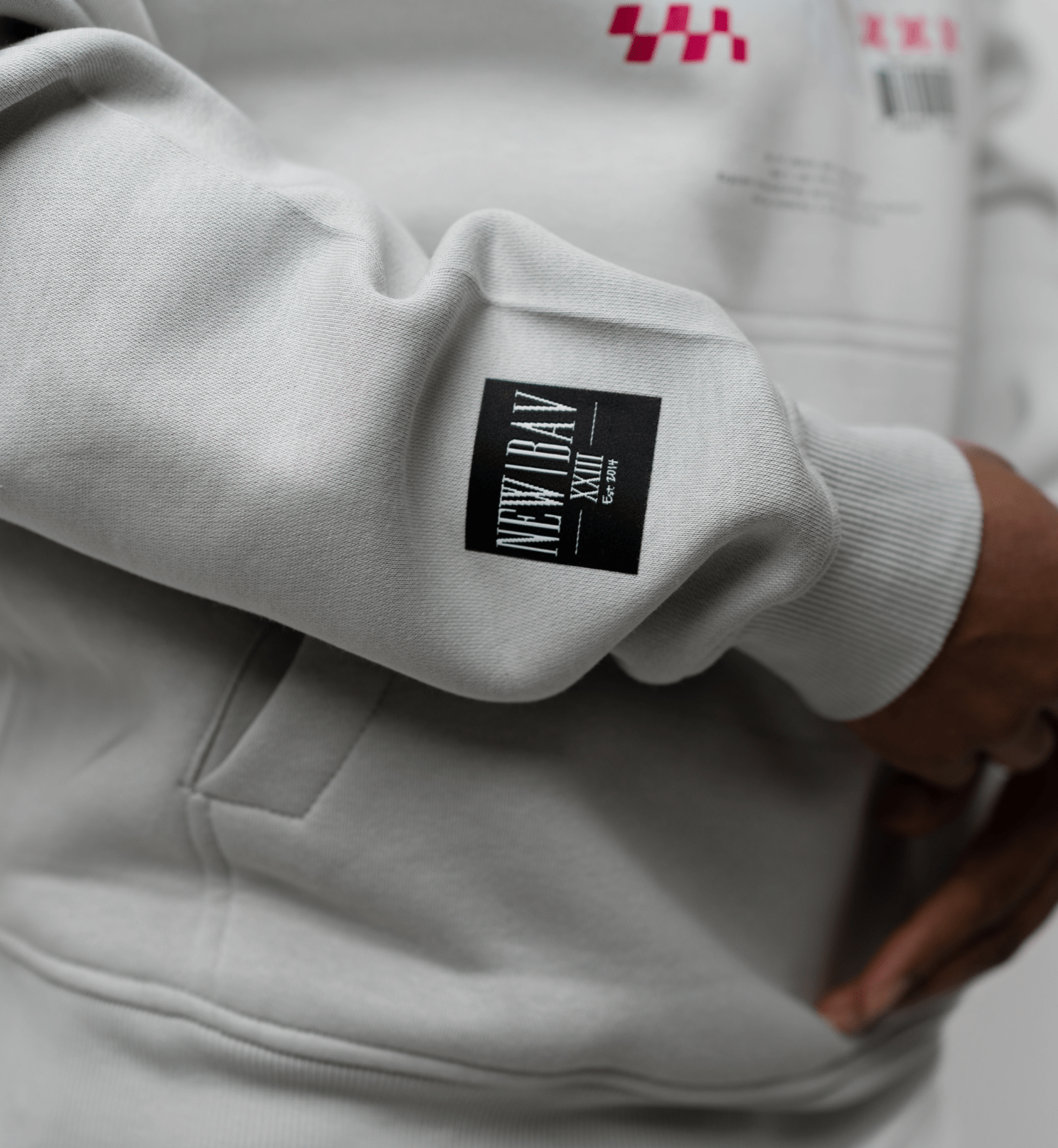 NB Taffarel Hoodie Lightasphalt - new - bav
