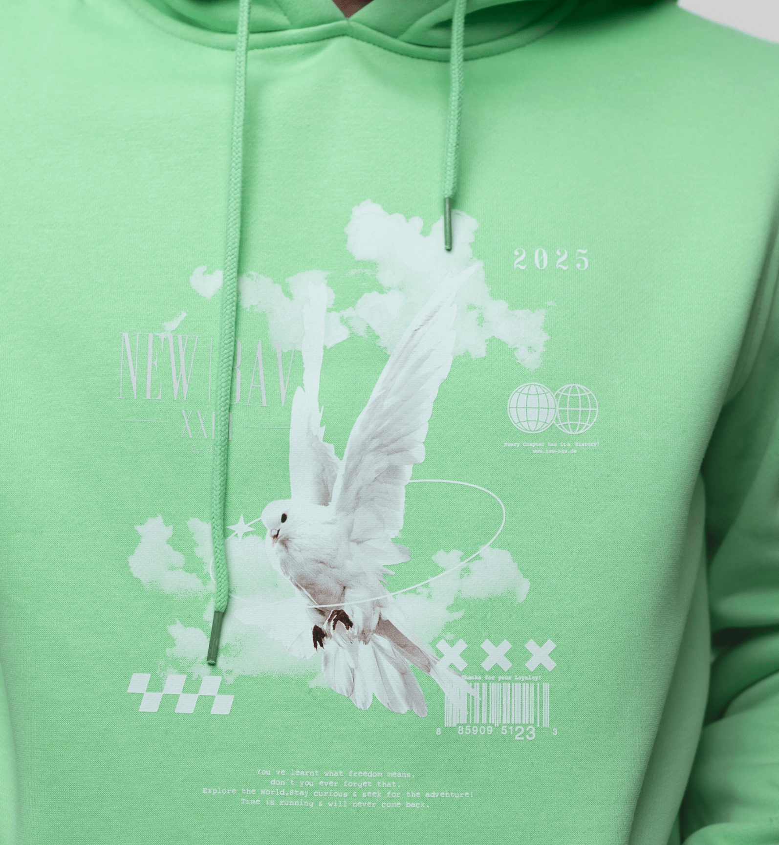 NB Taffarel Hoodie Mint - new - bav