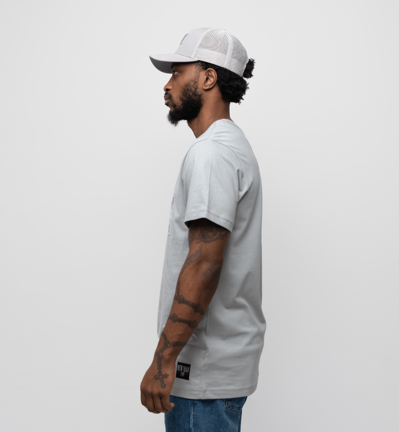 NB Tarou Light Oversize Shirt Lightasphalt - new - bav