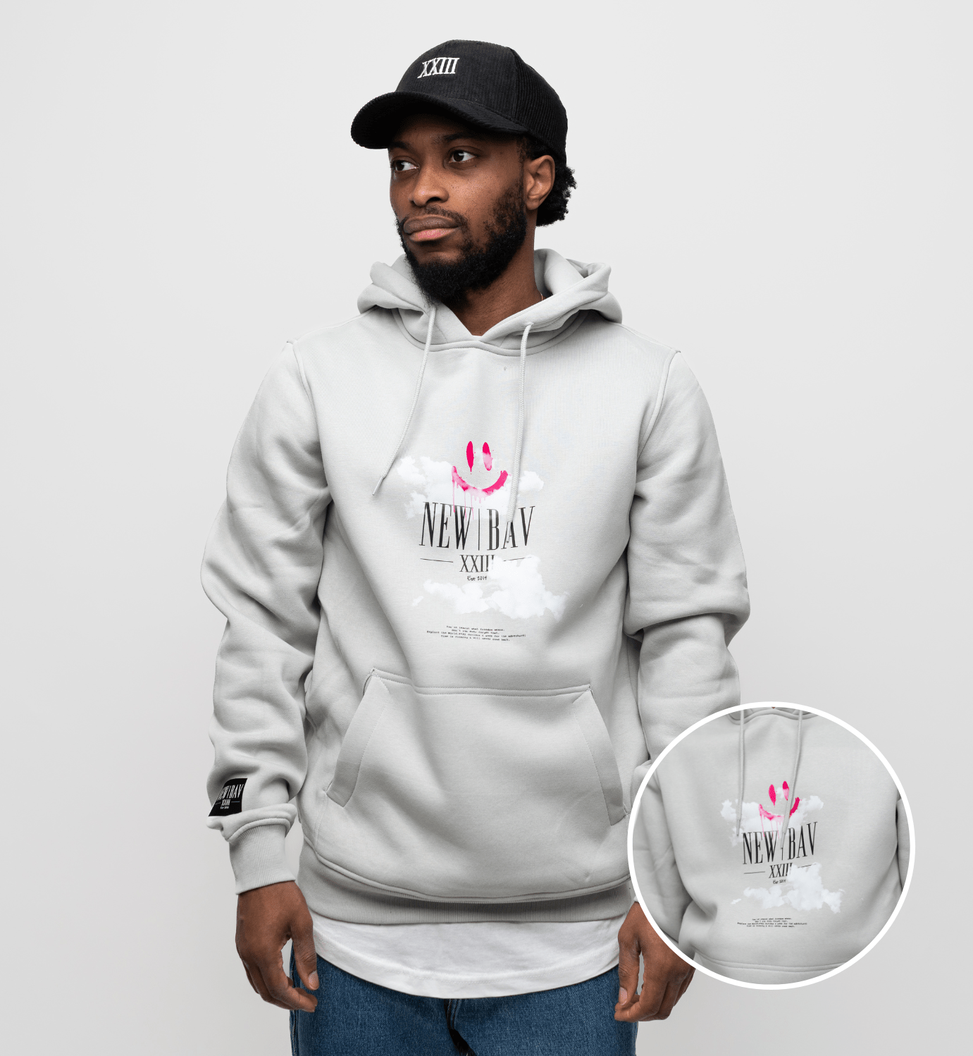 NB Tsubasa Hoodie Lightasphalt - new - bav