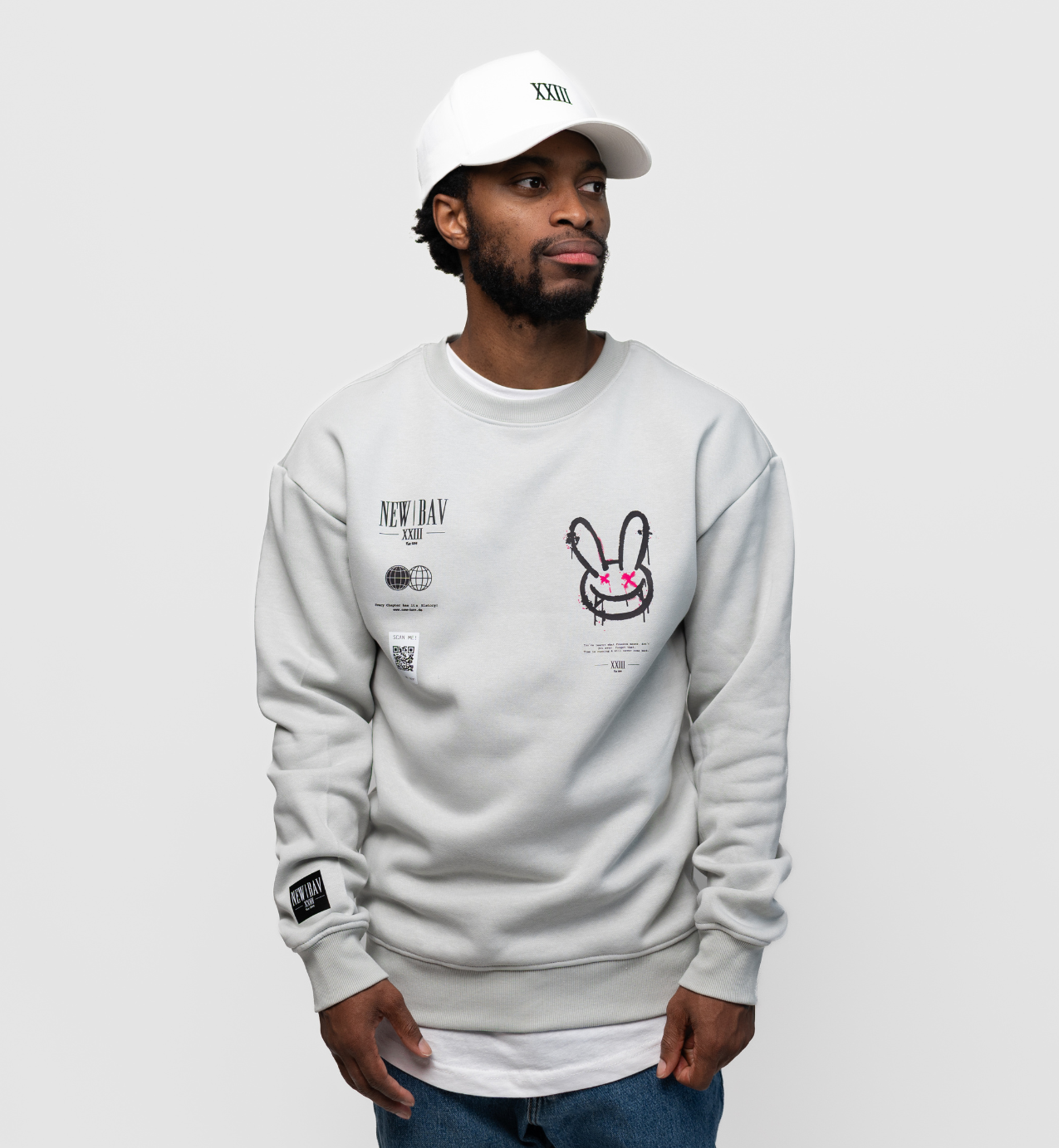 NB Cruyff Sweatshirt Lightasphalt