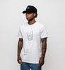 NB Owen 2.0 Light Oversize Shirt Weiß Silber/Flurogreen