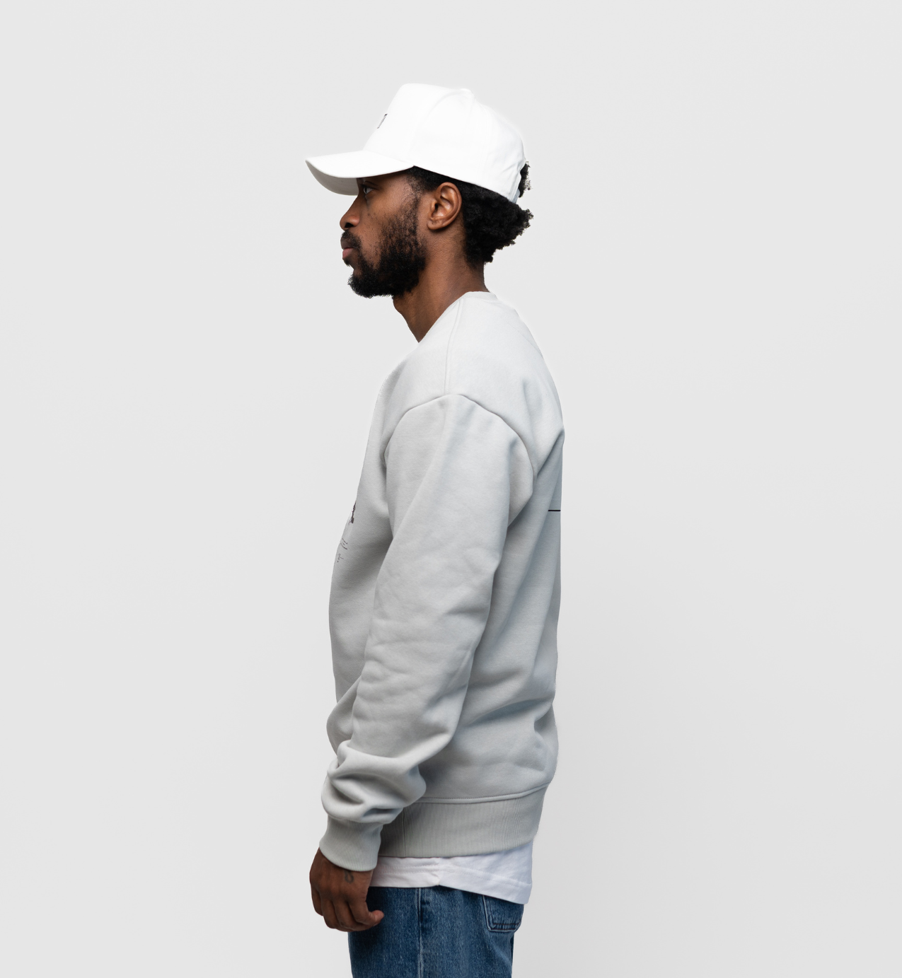 NB Cruyff Sweatshirt Lightasphalt