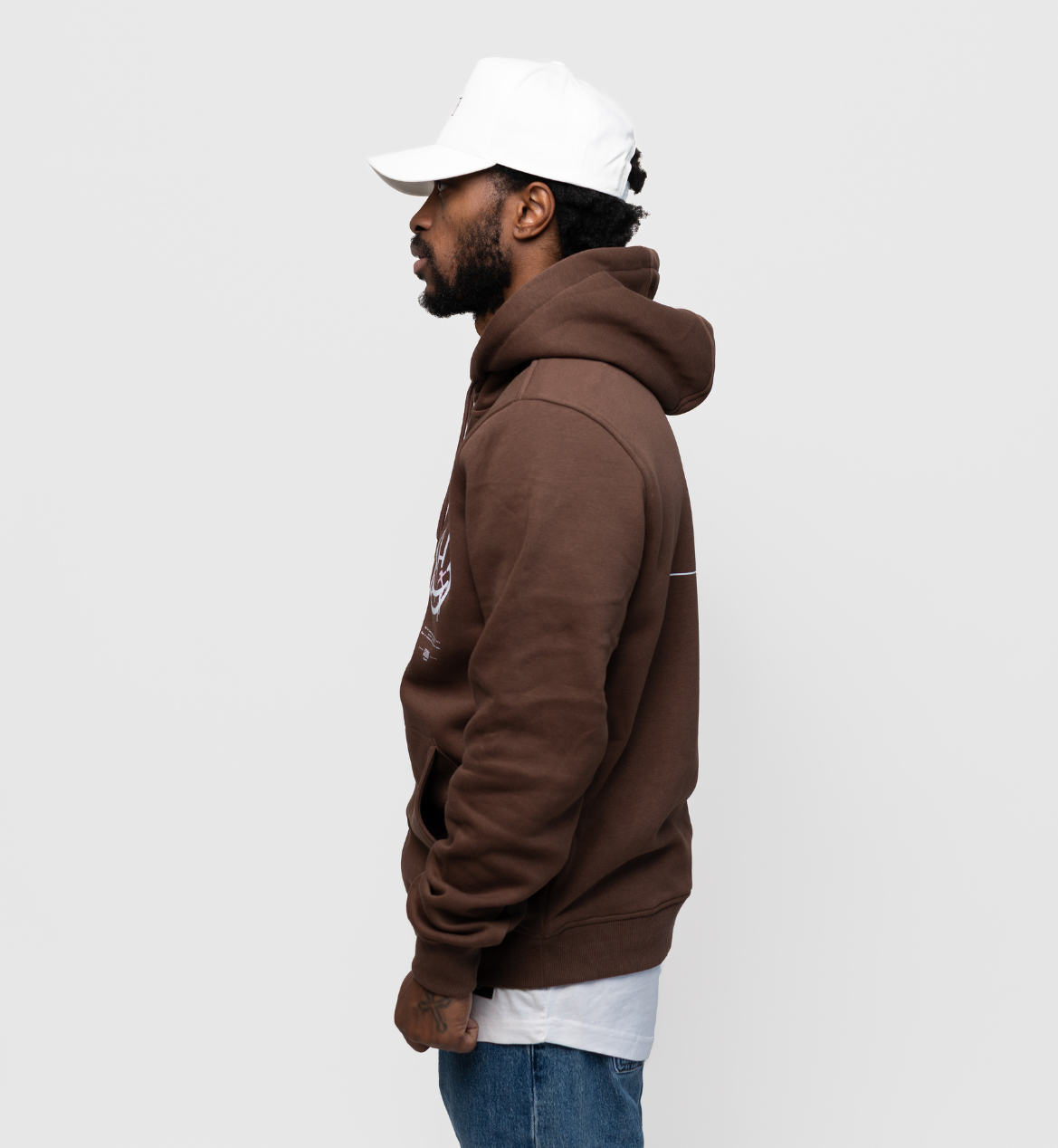 NB Cruyff Hoodie Brown