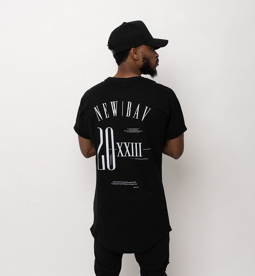 NB 20XXIII Oversize Shirt Black - new-bav