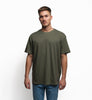 NB Alaba Oversize Shirt Olive 240gsm - new-bav