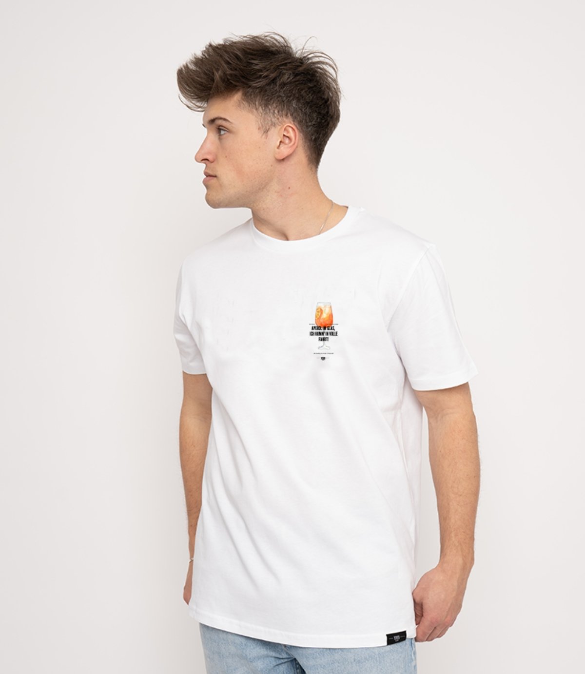 NB "Aperol im Glas" Basic Shirt - new-bav