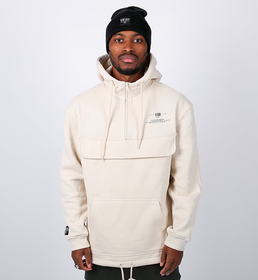 NB Ballack Hoodie Beige - new-bav