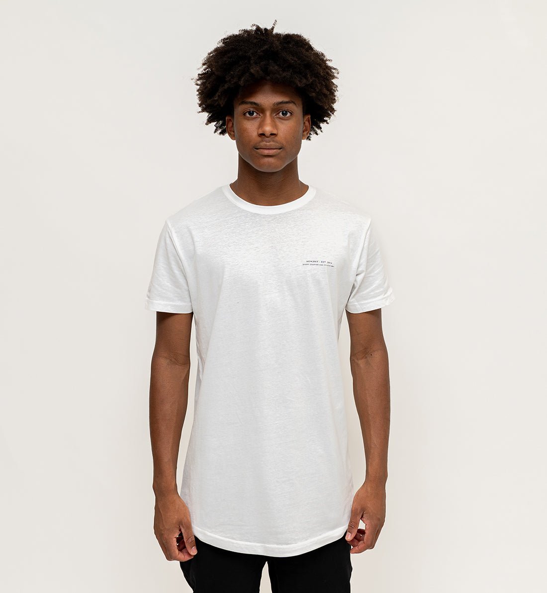 NB Beckham Oversize T-Shirt White - new-bav