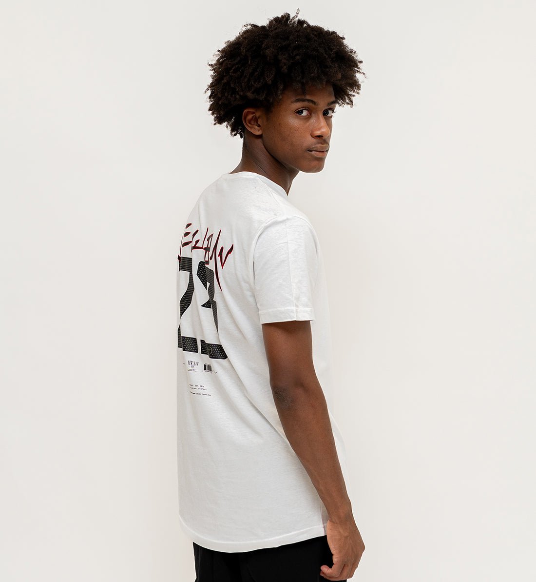 NB Beckham Oversize T-Shirt White - new-bav