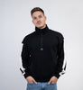 NB Benzema Zipp Sweatshirt Black - new-bav