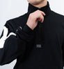 NB Benzema Zipp Sweatshirt Black - new-bav