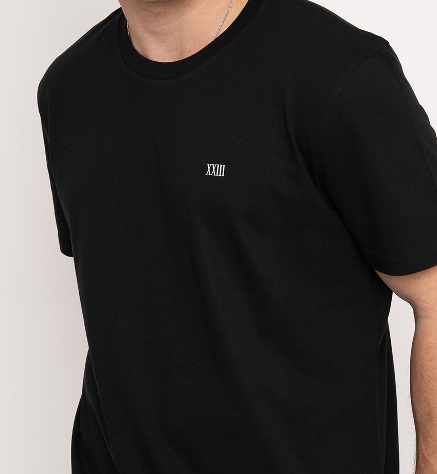 NB Blanc Basic Shirt Black - new-bav