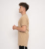 NB Blanc Oversize Shirt Camel - new-bav