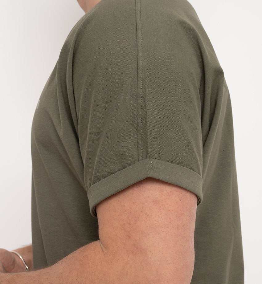 NB Blanc Oversize Shirt Olive - new-bav
