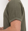 NB Blanc Oversize Shirt Olive - new-bav