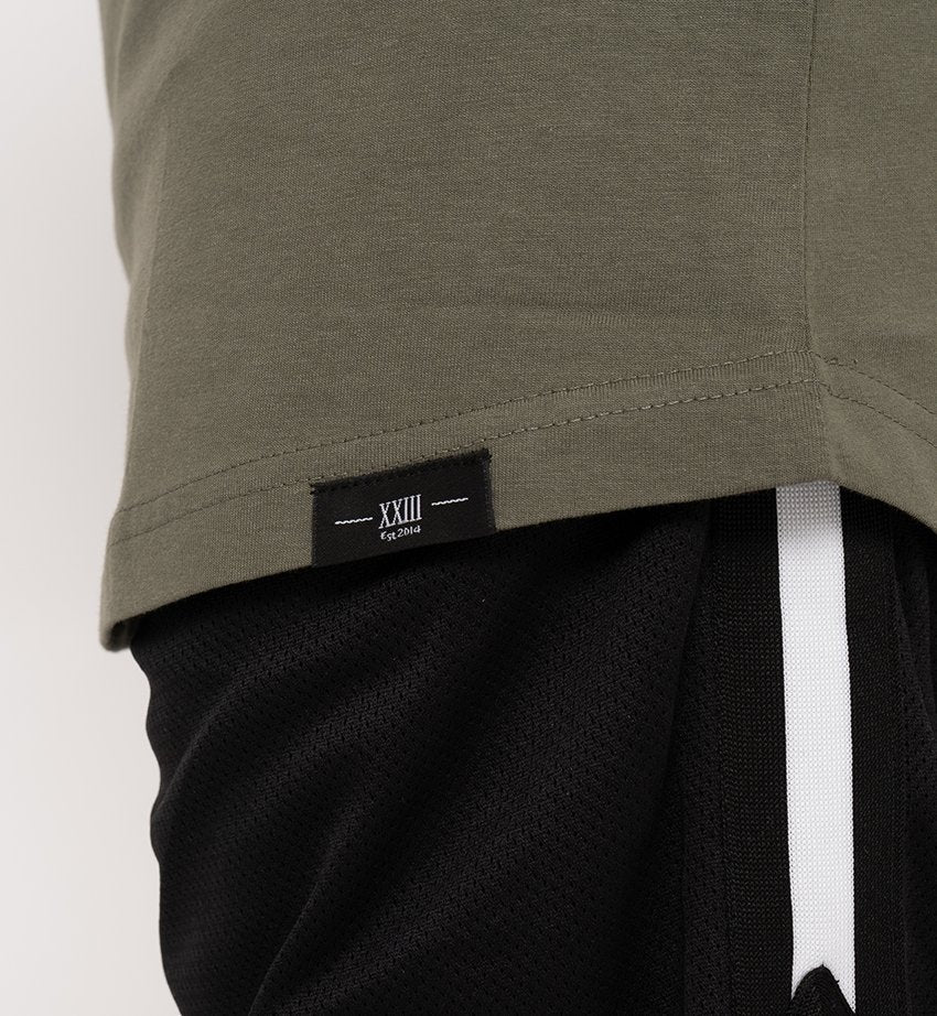 NB Blanc Oversize Shirt Olive - new-bav
