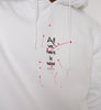 NB Bonucci Splash Handmade Hoodie White - new-bav