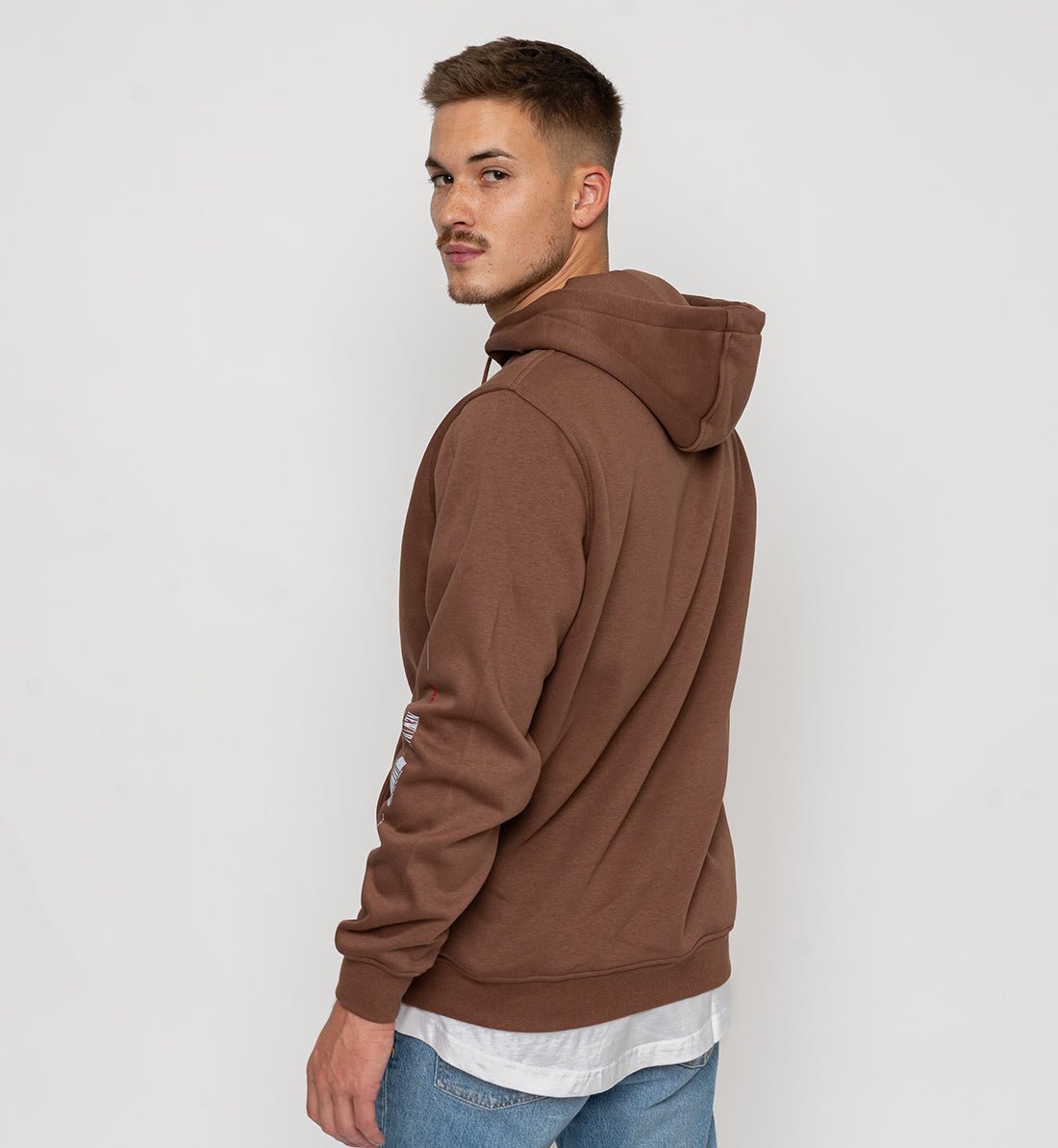 NB Busquets Hoodie Brown - new-bav