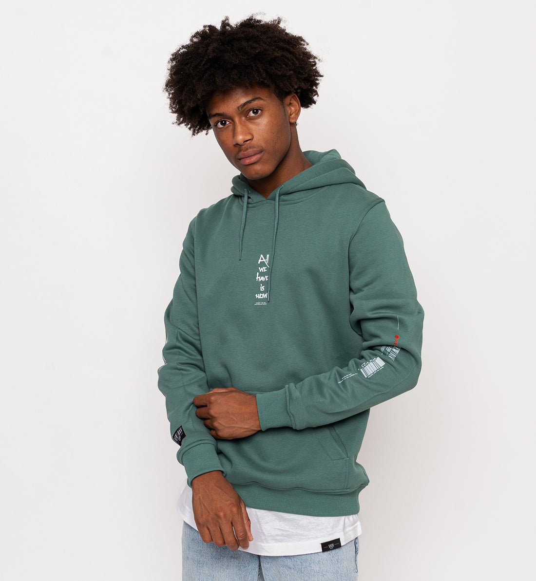 NB Busquets Hoodie Palm Leaf - new-bav