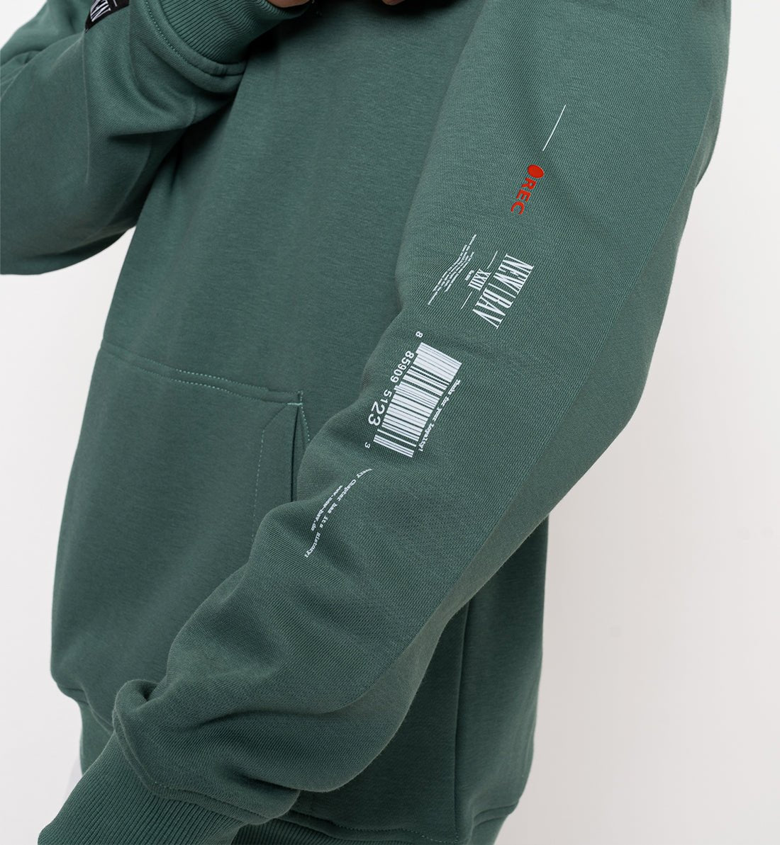 NB Busquets Hoodie Palm Leaf - new-bav