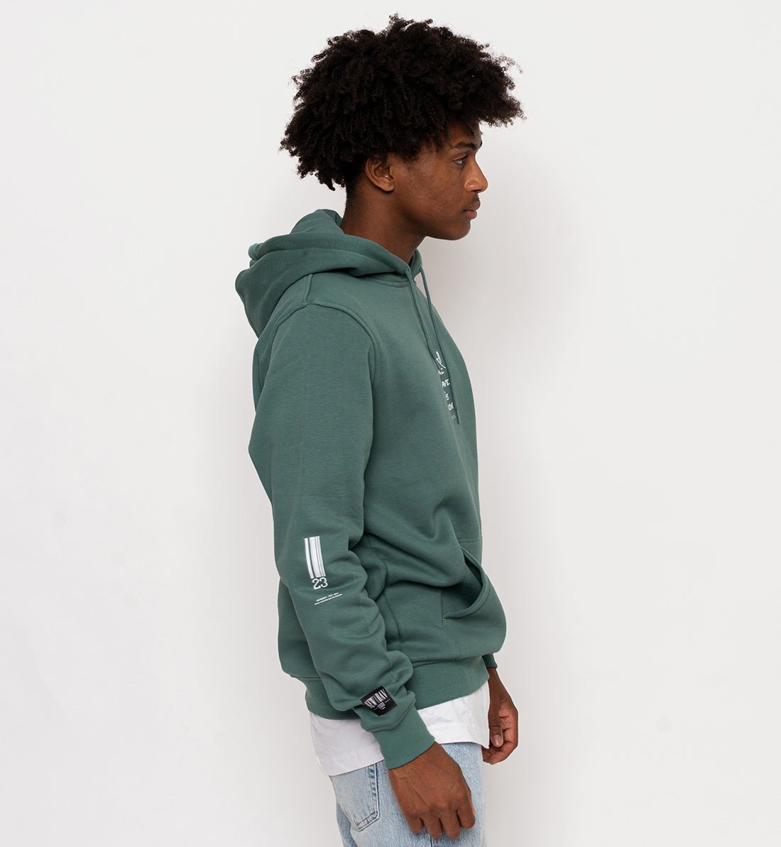 NB Busquets Hoodie Palm Leaf - new-bav