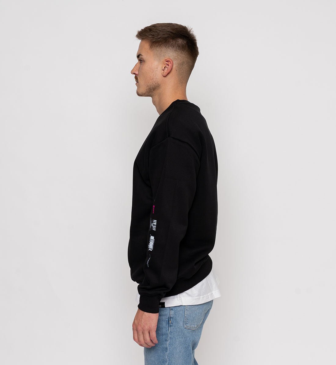 NB Busquets Sweatshirt Black - new-bav