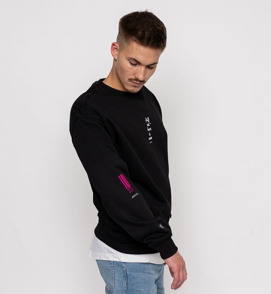 NB Busquets Sweatshirt Black - new-bav