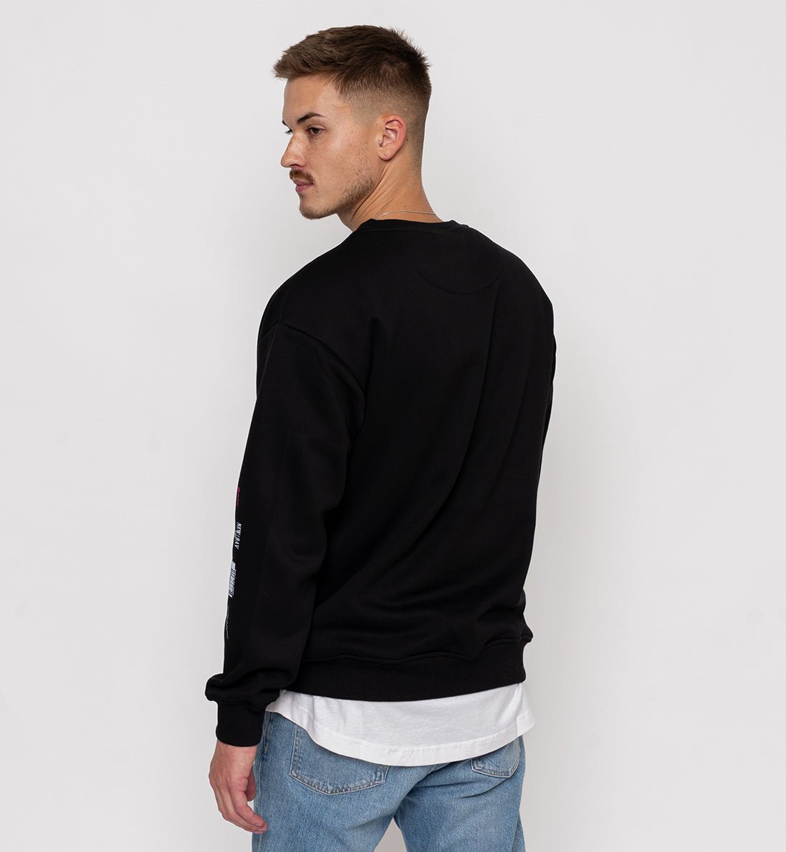 NB Busquets Sweatshirt Black - new-bav