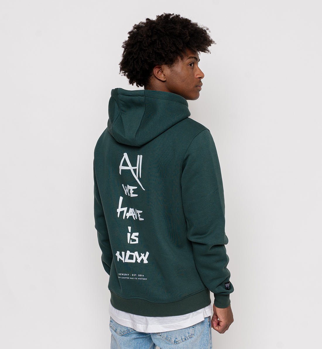 NB Chapuisat Hoodie Bottlegreen - new-bav