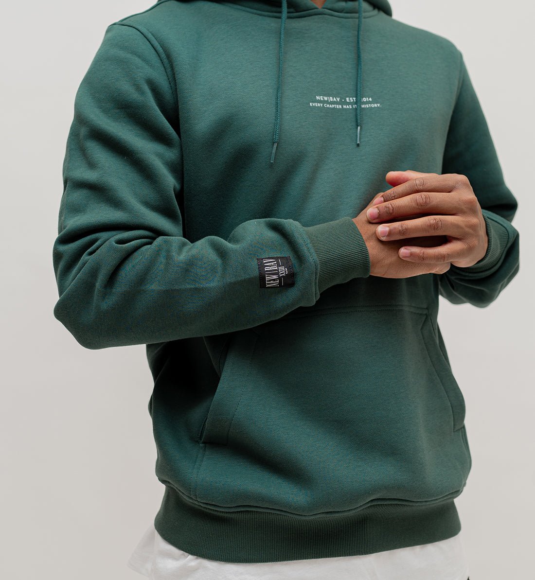 NB Chapuisat Hoodie Bottlegreen - new-bav