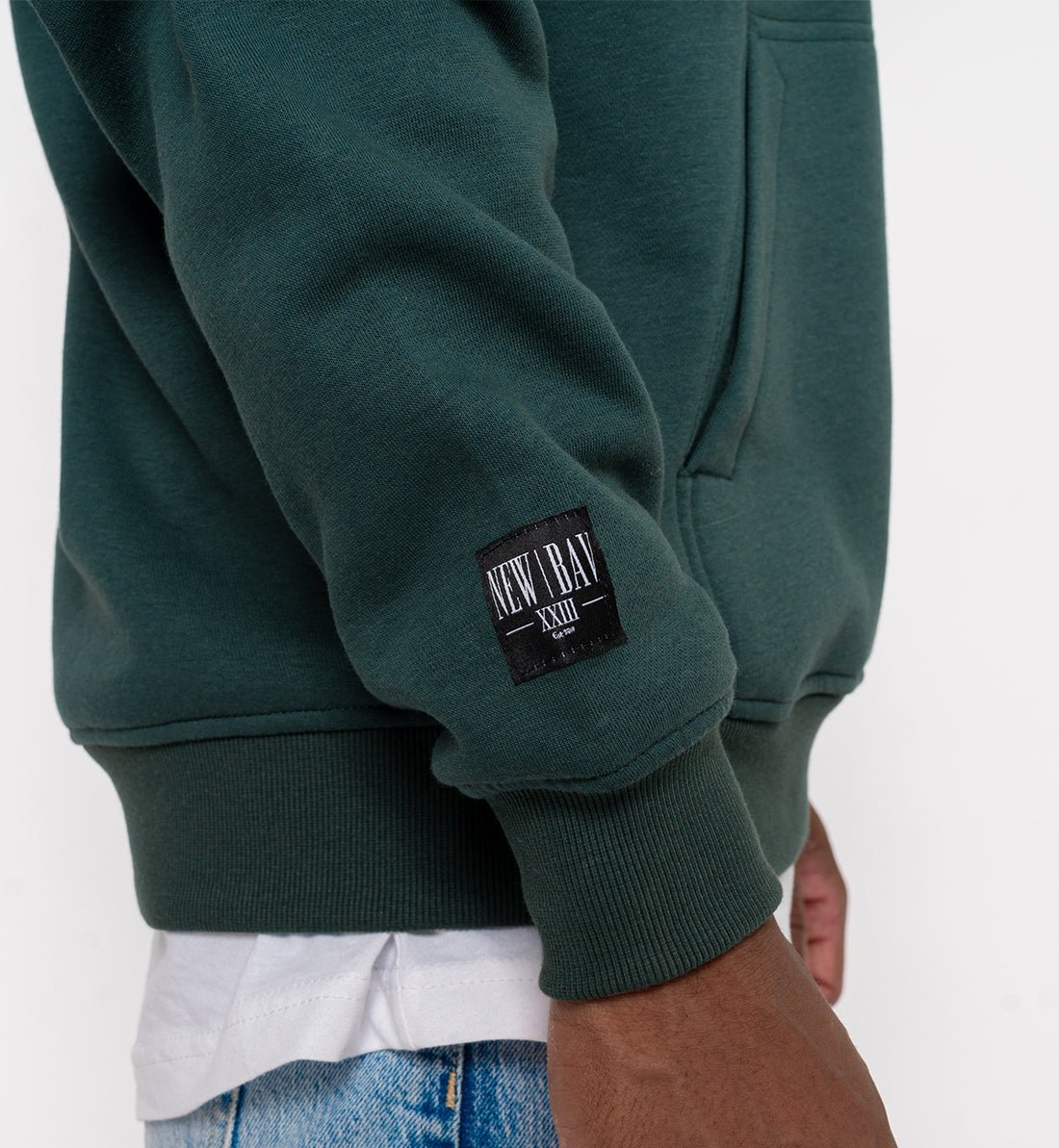 NB Chapuisat Hoodie Bottlegreen - new-bav