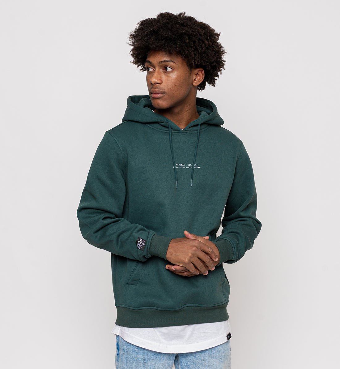 NB Chapuisat Hoodie Bottlegreen - new-bav